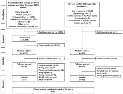 Standardized tools for assessing balance and mobility in stroke clinical practice guidelines worldwide: A scoping review